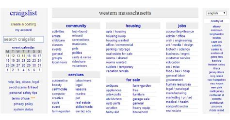 craigslist western mass